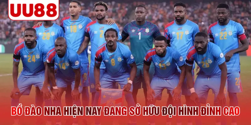 Bồ Đào Nha hiện nay đang sở hữu đội hình đỉnh cao