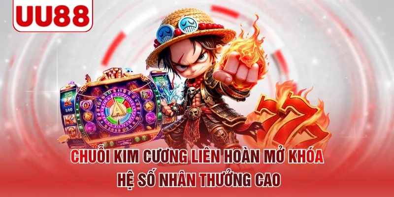 Chuỗi kim cương liên hoàn mở khóa hệ số nhân thưởng cao