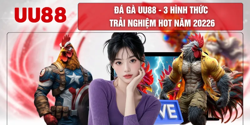 Đá Gà UU88 - 3 Hình Thức Trải Nghiệm Hot Năm 20226