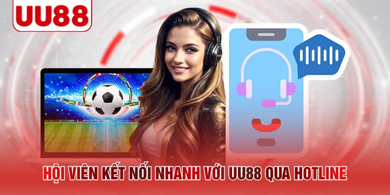 Hội viên kết nối nhanh với UU88 qua hotline