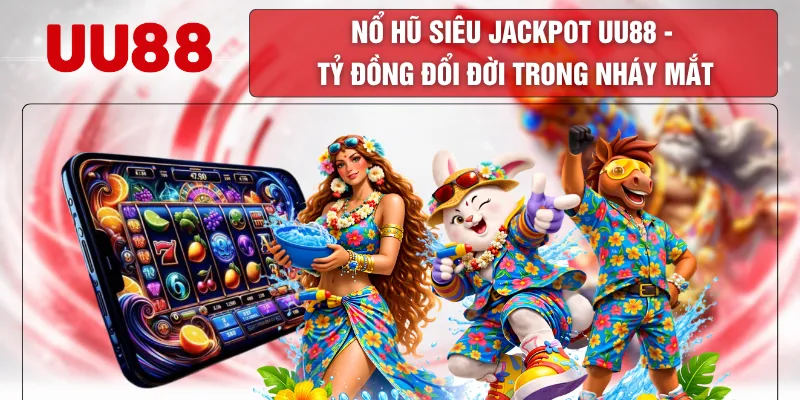 Nổ Hũ Siêu Jackpot UU88 - Tỷ Đồng Đổi Đời Trong Nháy Mắt