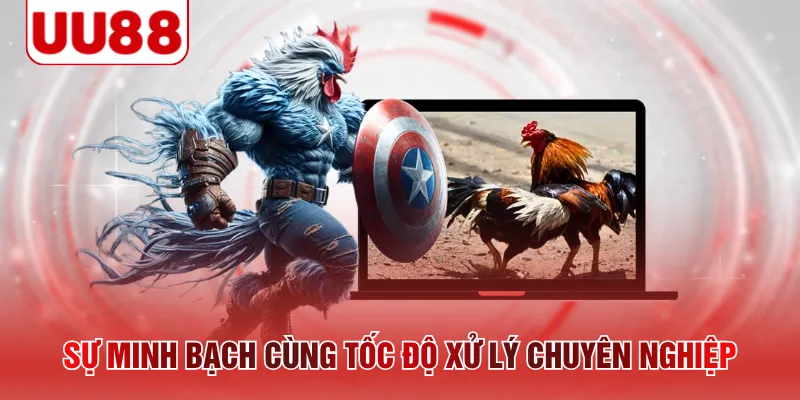 Sự minh bạch cùng tốc độ xử lý chuyên nghiệp 
